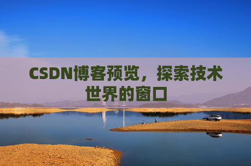 CSDN博客预览,探索技术世界的窗口